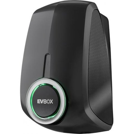EVBox Elvi 3-fase 32A 22kW Socket Wi-Fi/kWh/UMTS Zwart